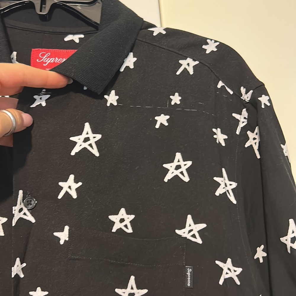 Daniel Johnston Devil Rayon Shirt - Supreme
Stars Button Up - Picture 4 of 9